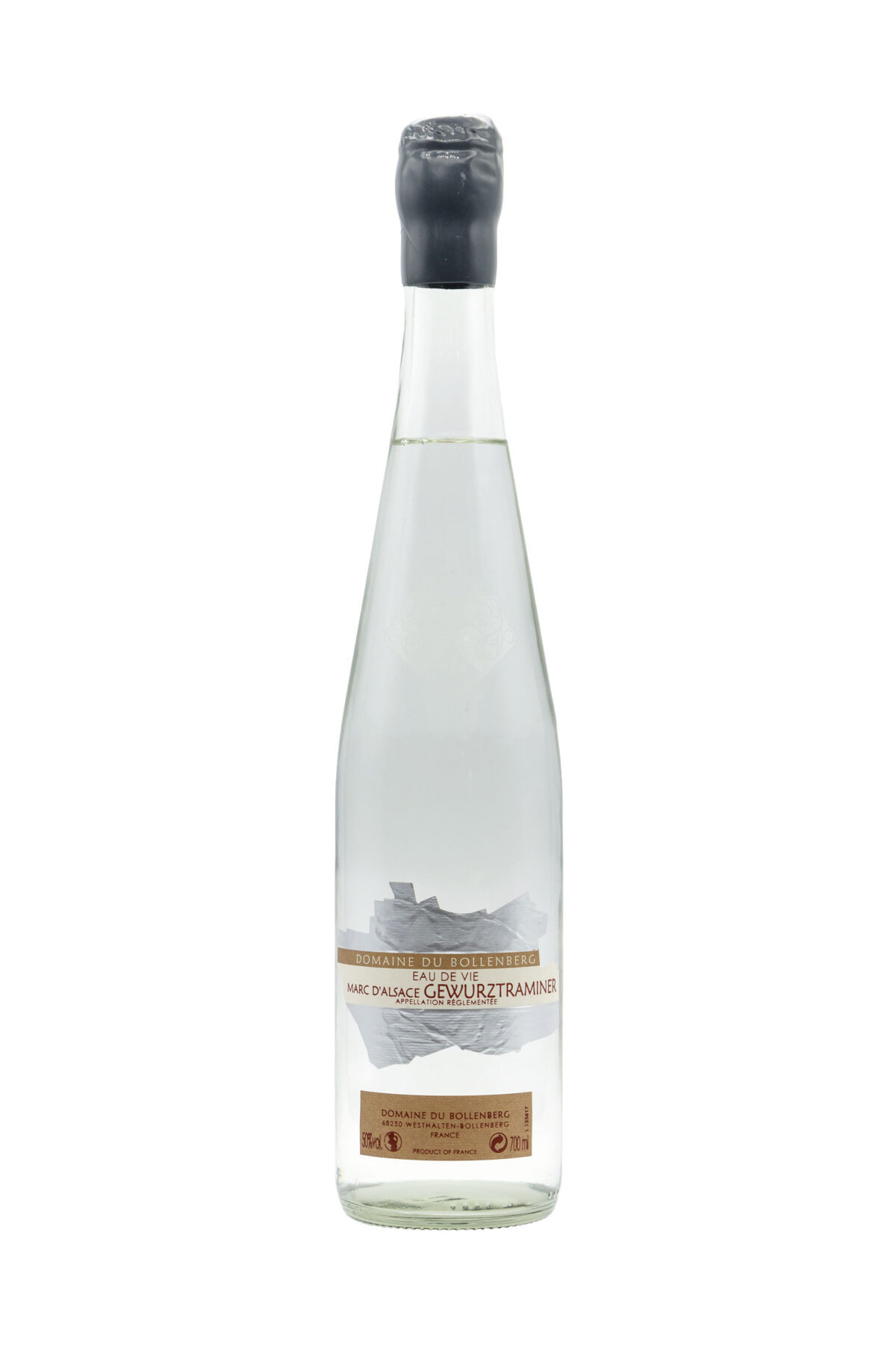 Eau de vie Marc d'Alsace de Gewurztraminer (700ml) | Domaine du Bollenberg