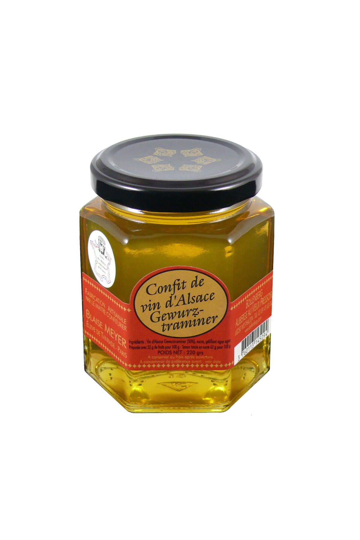 Confit de vin d'Alsace Gewurztraminer | Domaine du Bollenberg