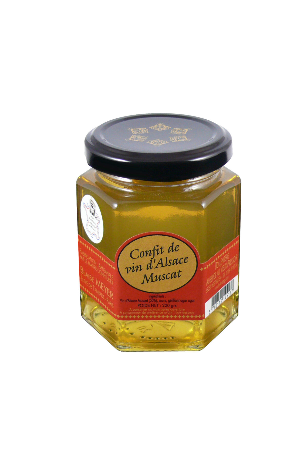 Confit de vin d'Alsace Muscat | Domaine du Bollenberg