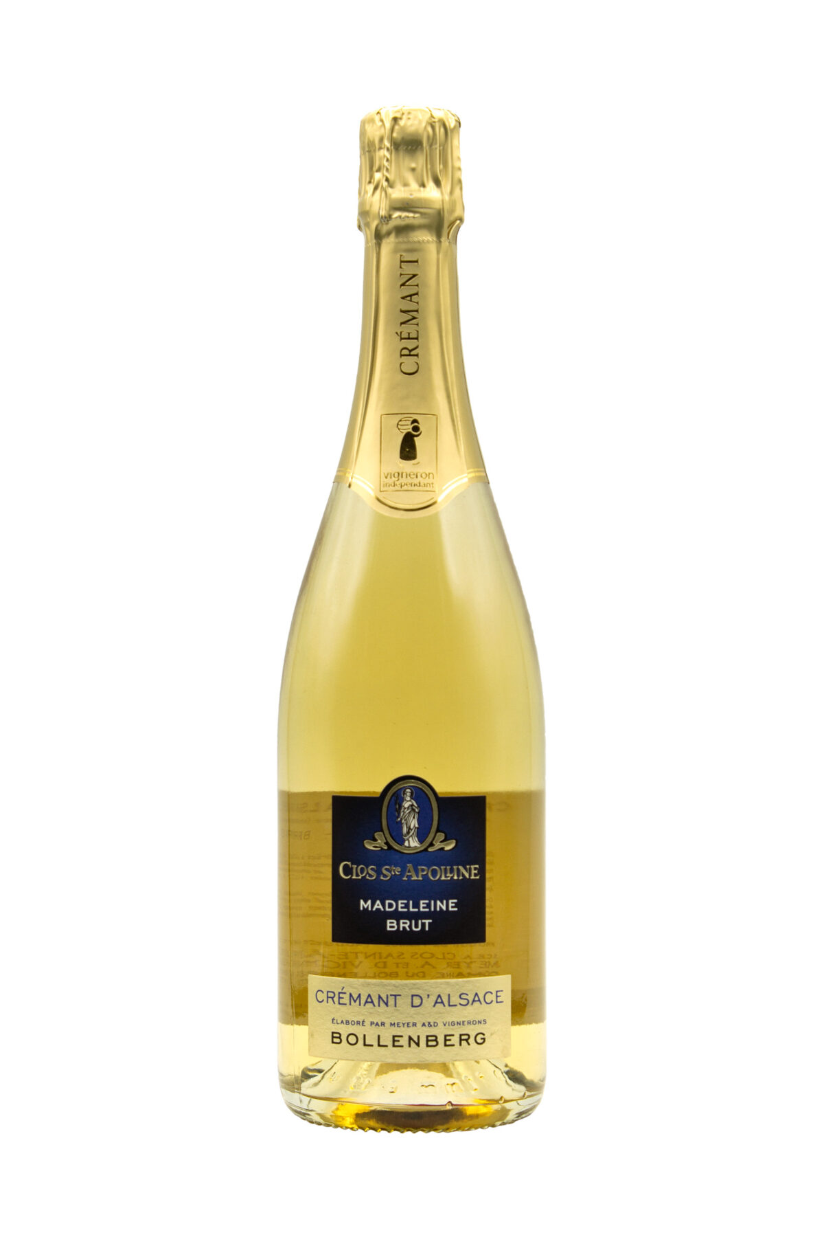 Alsace Crémant Cuvée Madeleine Brut Bio (750ml) | Domaine du Bollenberg