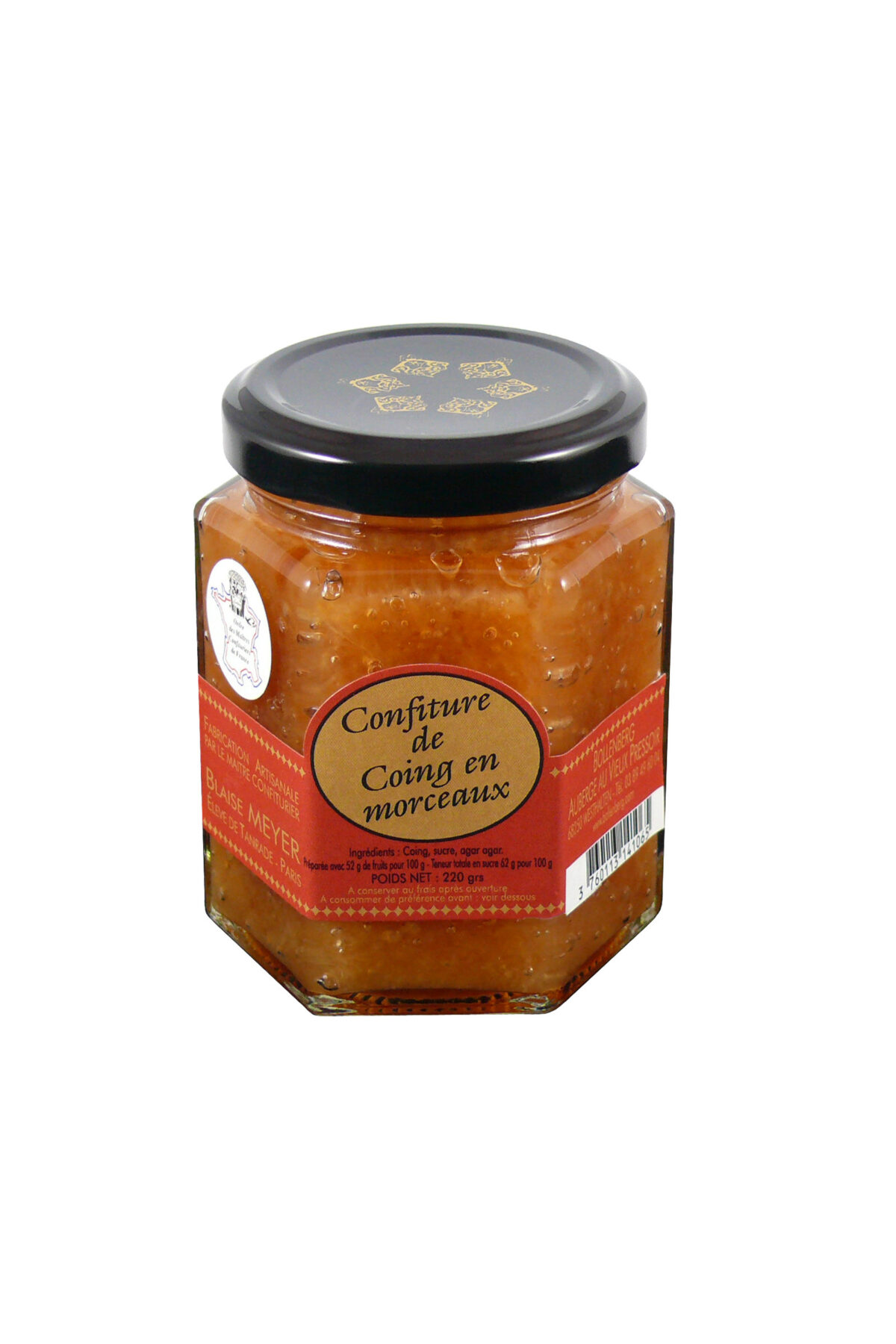 Confiture de Coing Morceaux | Domaine du Bollenberg