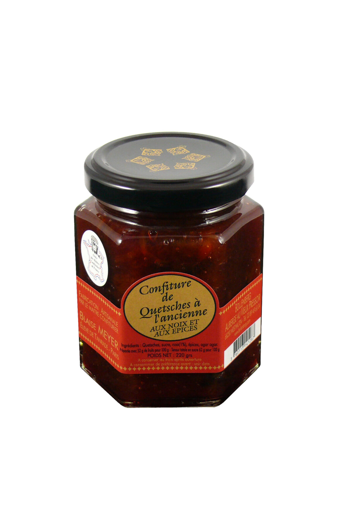 Confiture Quetsches à l'ancienne Bio | Domaine du Bollenberg