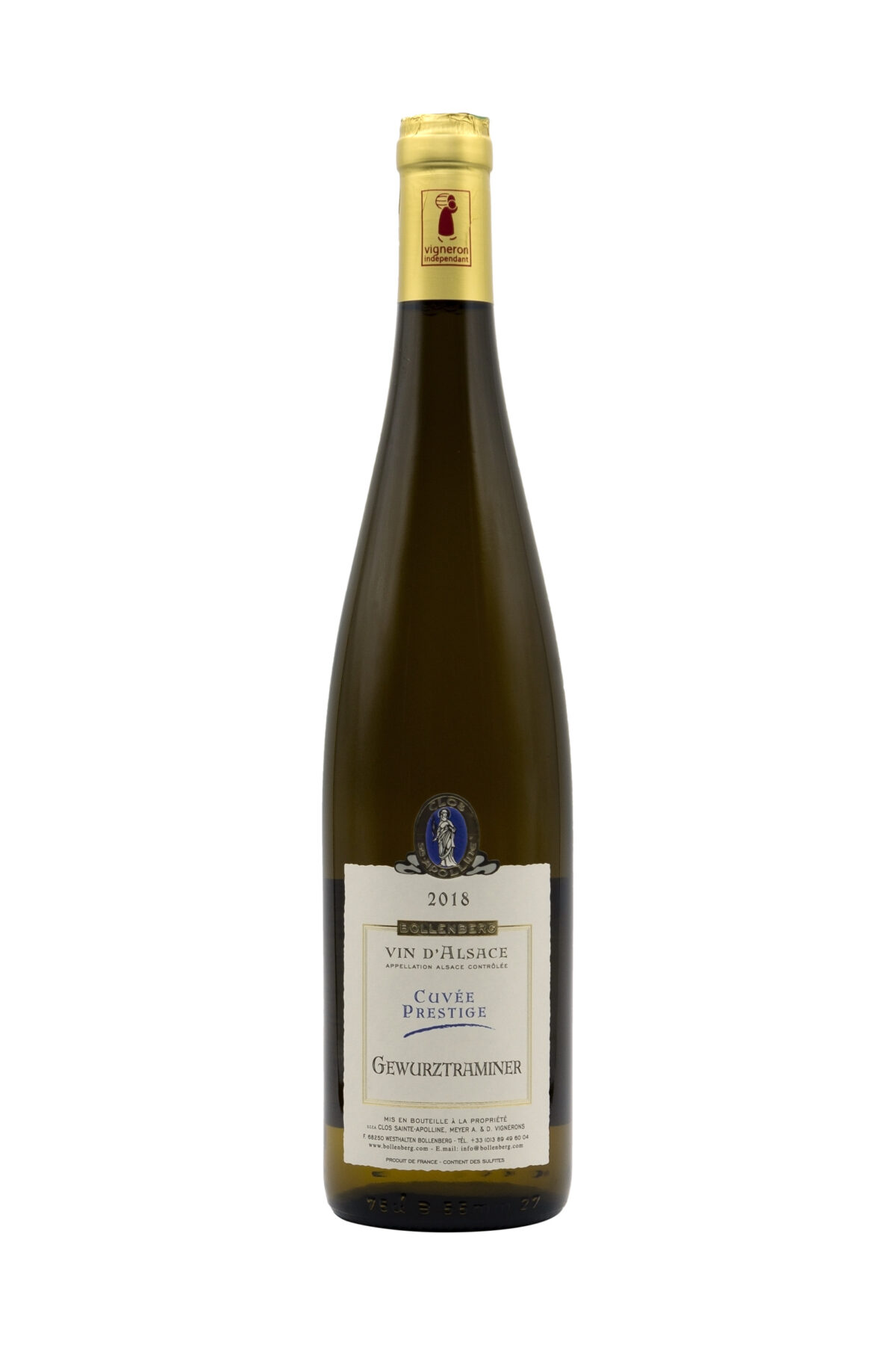 Alsace Gewurztraminer Cuvée Prestige Bio (750ml) | Domaine du Bollenberg